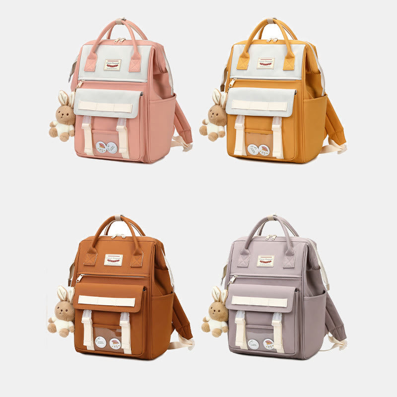 Cute Backpack for Women Teens Bookbag Lightweight Waterproof Laptop Bag