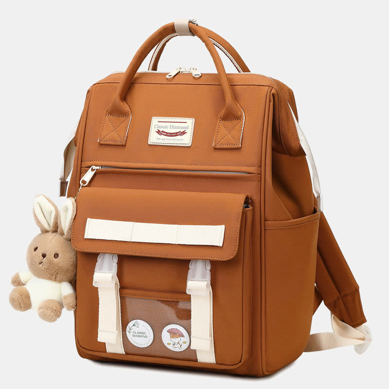 Cute Backpack for Women Teens Bookbag Lightweight Waterproof Laptop Bag