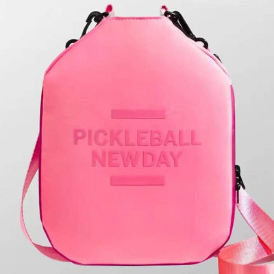 Pickleball Paddle Cove Racket Sleeve Bag with Crossbody Strap