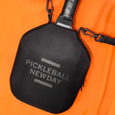 Pickleball Paddle Cove Racket Sleeve Bag with Crossbody Strap