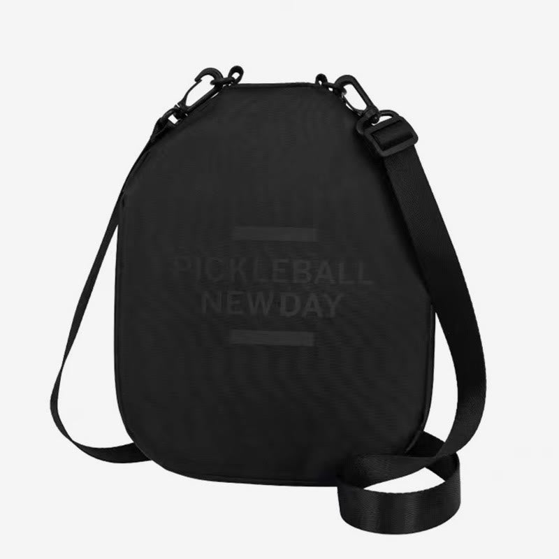 Pickleball Paddle Cove Racket Sleeve Bag with Crossbody Strap