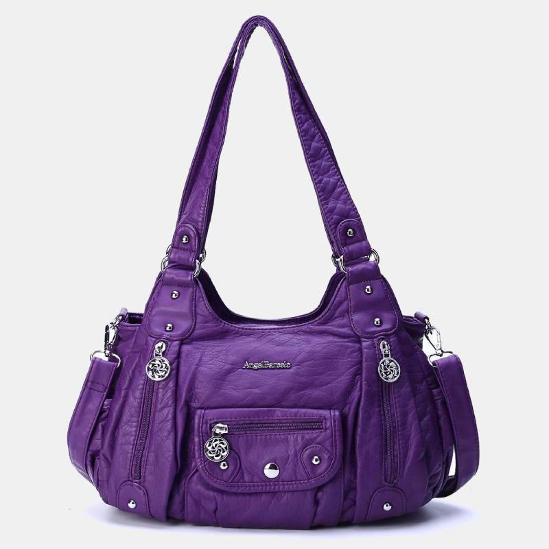 Multi-Pocket Travel Messenger Shoulder Bag