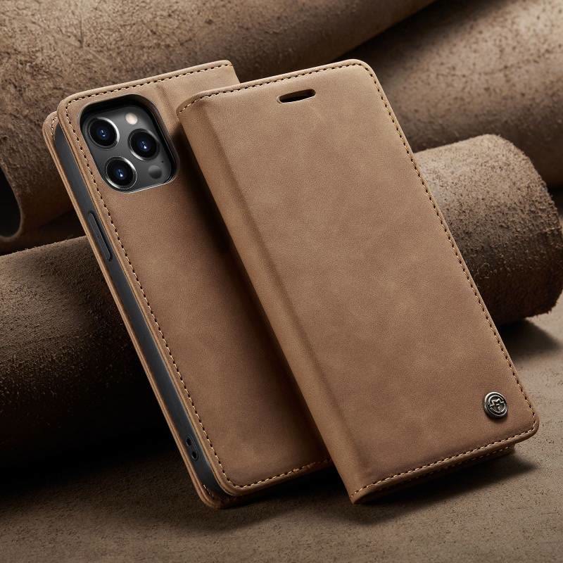 Leather Phone Case Phone Bag for iPhone Samsung with Card Holder Banknote Pocket