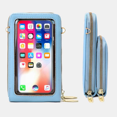 Large Capacity Phone Purse With Clear Window