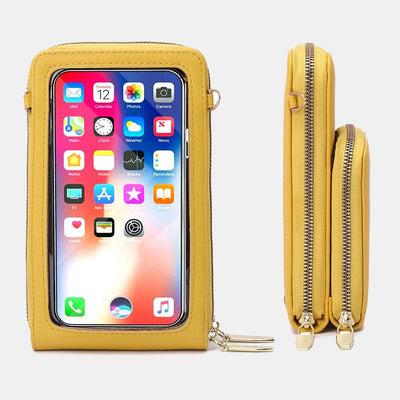 Large Capacity Phone Purse With Clear Window