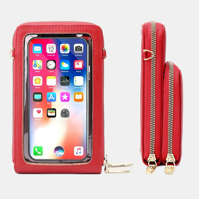 Large Capacity Phone Purse With Clear Window