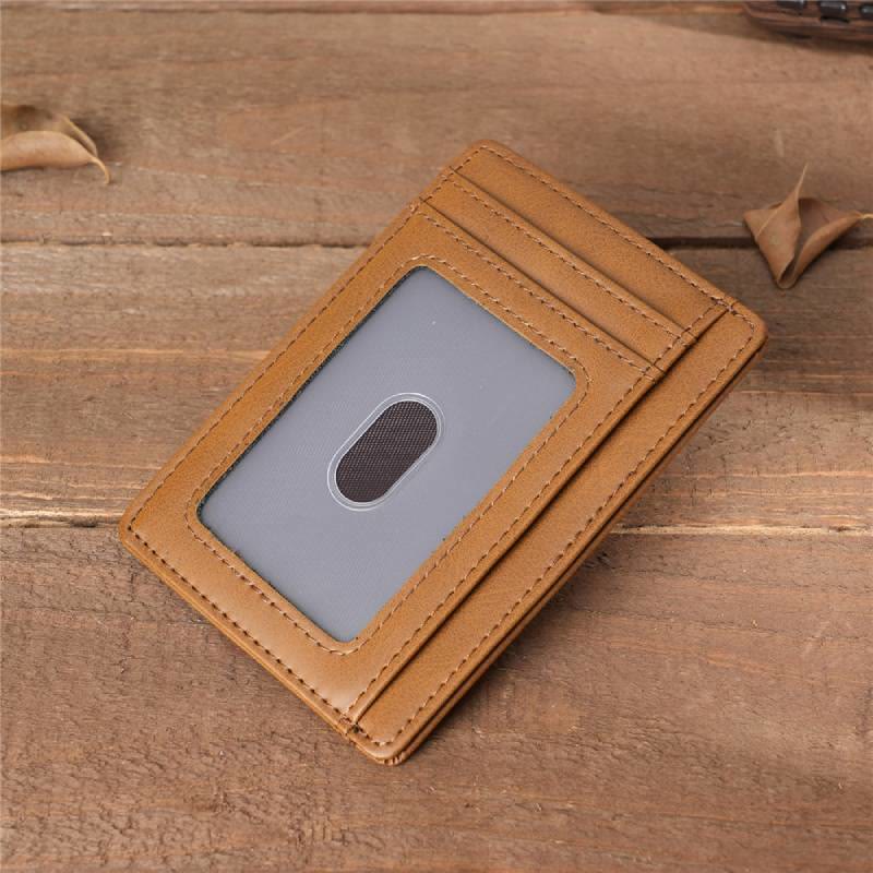 Minimalist Engraved Card Holder Wallet To Grandson From Grandparents