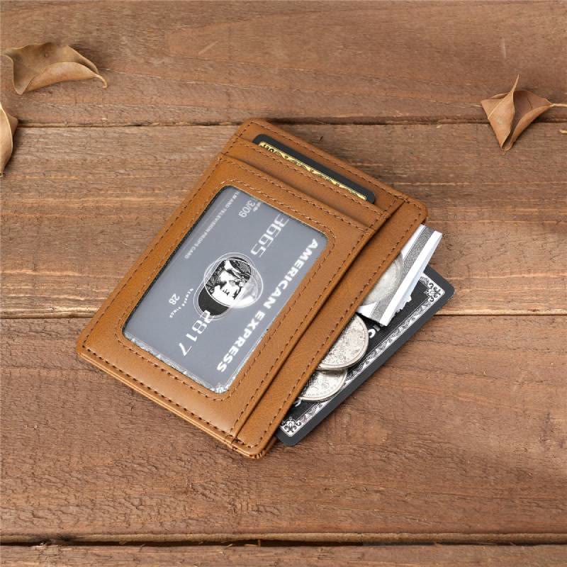 Minimalist Engraved Card Holder Wallet To Grandson From Grandparents