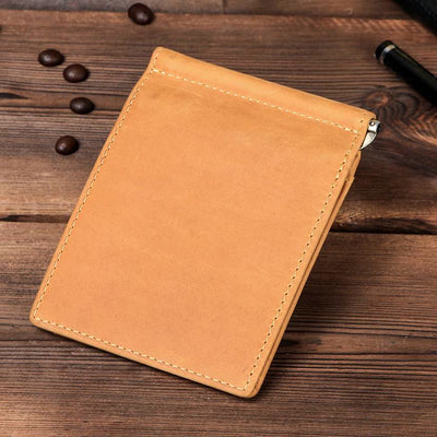 RFID Vintage Genuine Leather Slim Wallet