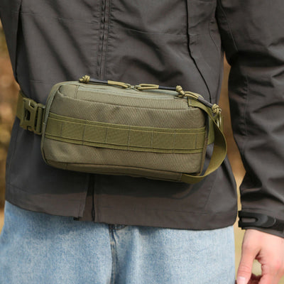 Lure Waist Bag Outdoor Mens Small Chest Bag Sling Bag