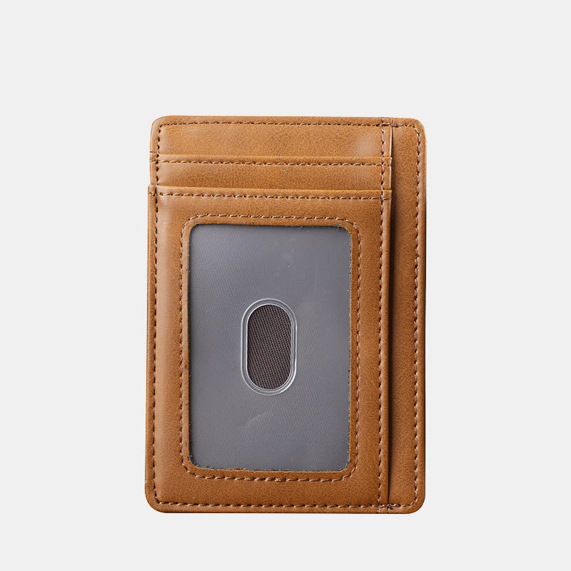 Minimalist Engraved Card Holder Wallet To Grandson From Grandparents