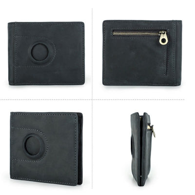 <Shipped within 24 hours> Multi Slot Leather Airtag Wallet