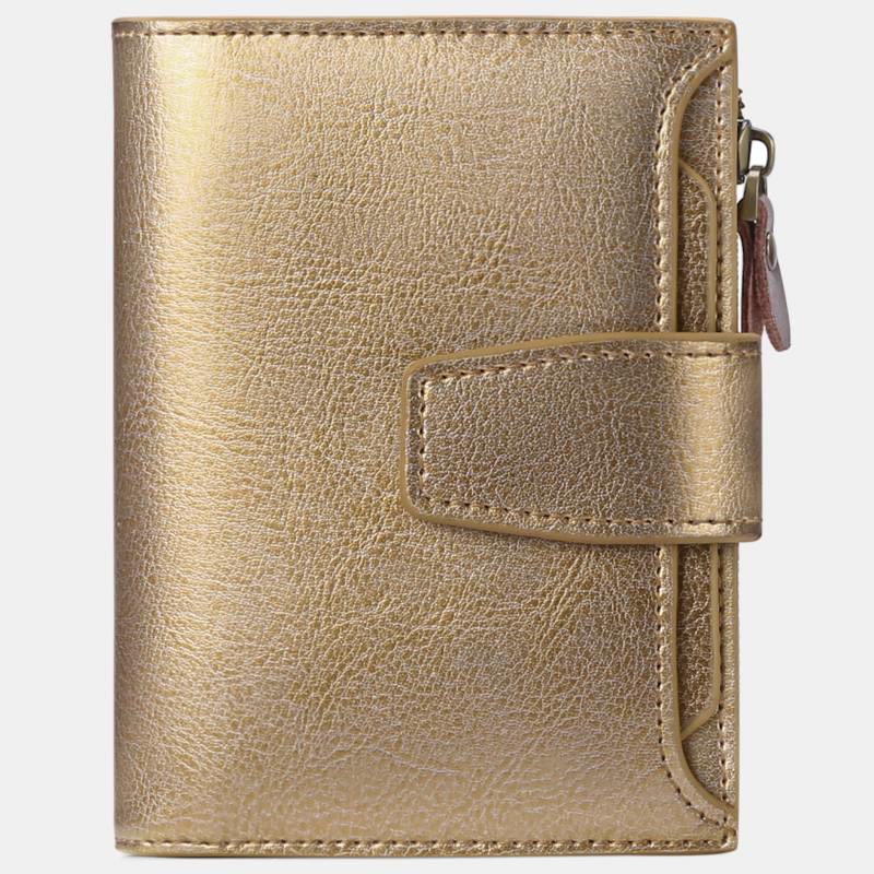 Multi-card Vintage Designed RFID Blocking Wallet Purse