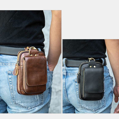 Fashion Hook Durable Cigarette Case Phone Waist Bags