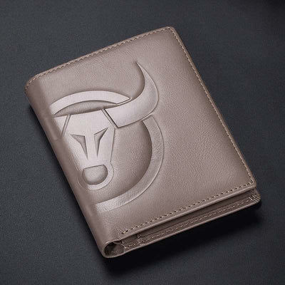 RFID Blocking Vintage Multi-slot Embossing Card Holder Wallet