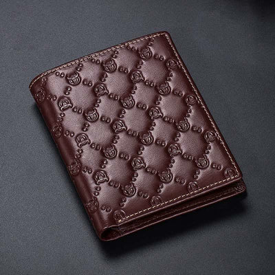 RFID Multi-slot Embossing Card Holder Elegant Wallet