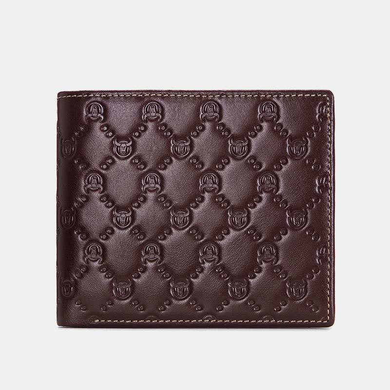 RFID Multi-slot Embossing Card Holder Elegant Wallet