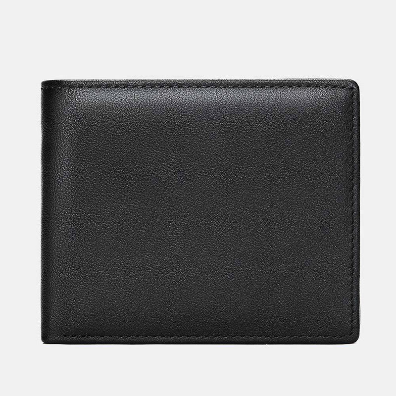 RFID Blocking Slim Trifold Wallet for Men with ID Window