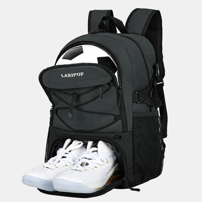 Basketball Backpack For Outdoor Training Shoe Compartment Sports Bag