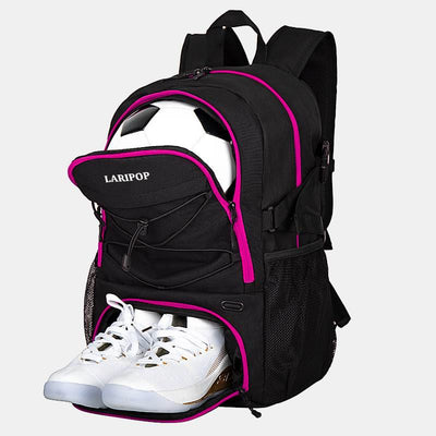 Basketball Backpack For Outdoor Training Shoe Compartment Sports Bag