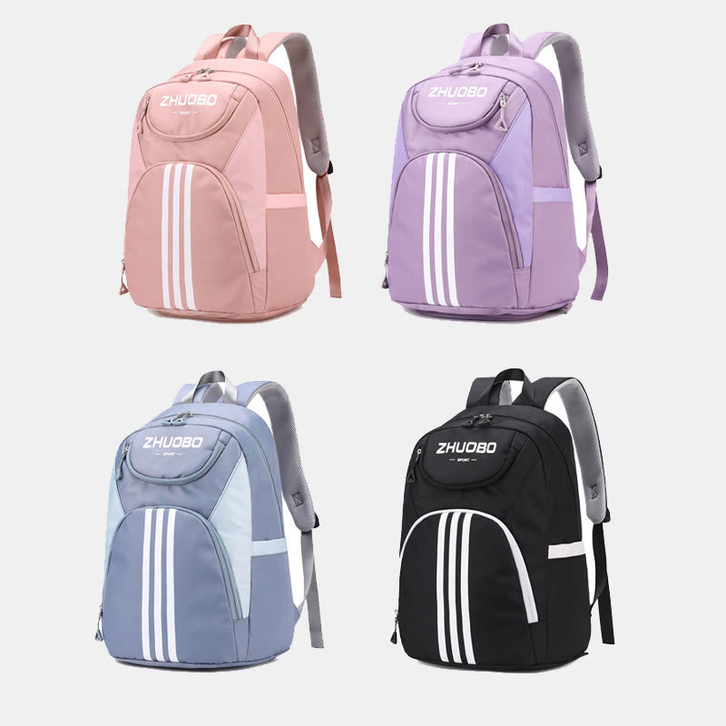 Outdoor Travel Sports Gym Swimming Backpack for Women with Shoe Compartment