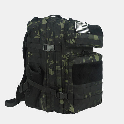 Functional Tactical Backpack Multi-Pocket Travel Hiking Sports Backpack