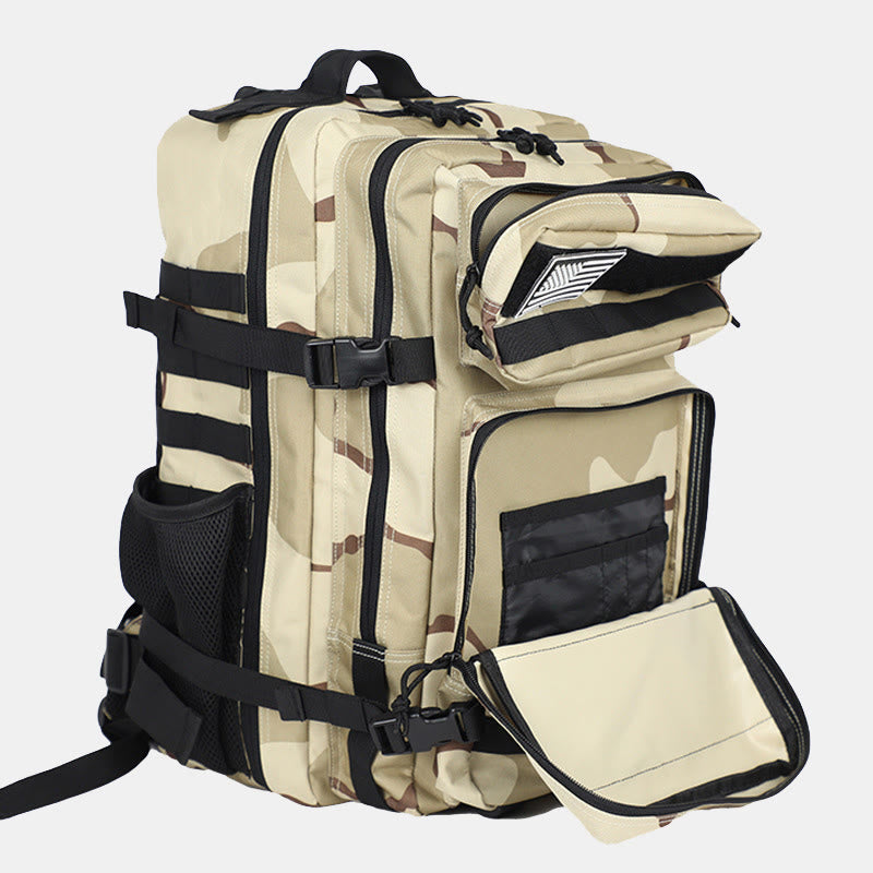 Functional Tactical Backpack Multi-Pocket Travel Hiking Sports Backpack