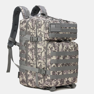 45L Outdoor Hiking Travel Backpack Multi-Pocket Military Backpack