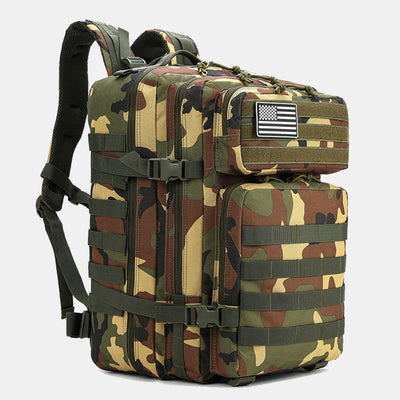 45L Outdoor Hiking Travel Backpack Multi-Pocket Military Backpack