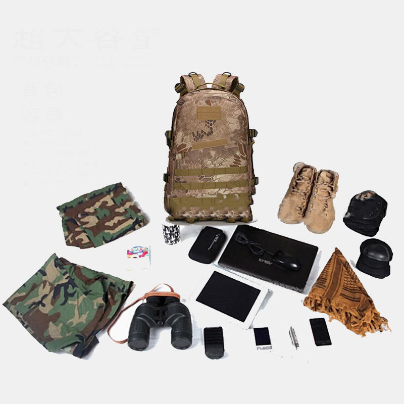 Waterproof Camo Hunting Backpack for Men Large Capacity Daypack