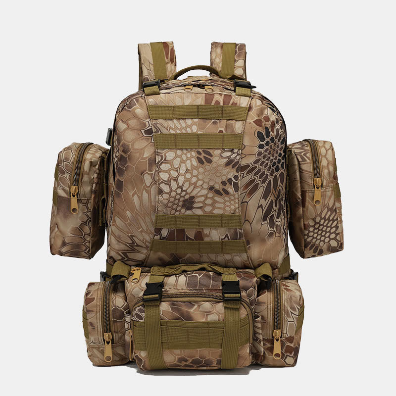 3-IN-1 Hunting Backpack Large Tactical Camo Bag with Detachable Purse