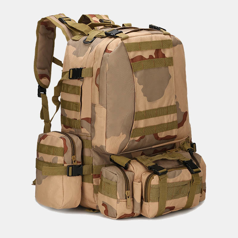 3-IN-1 Hunting Backpack Large Tactical Camo Bag with Detachable Purse