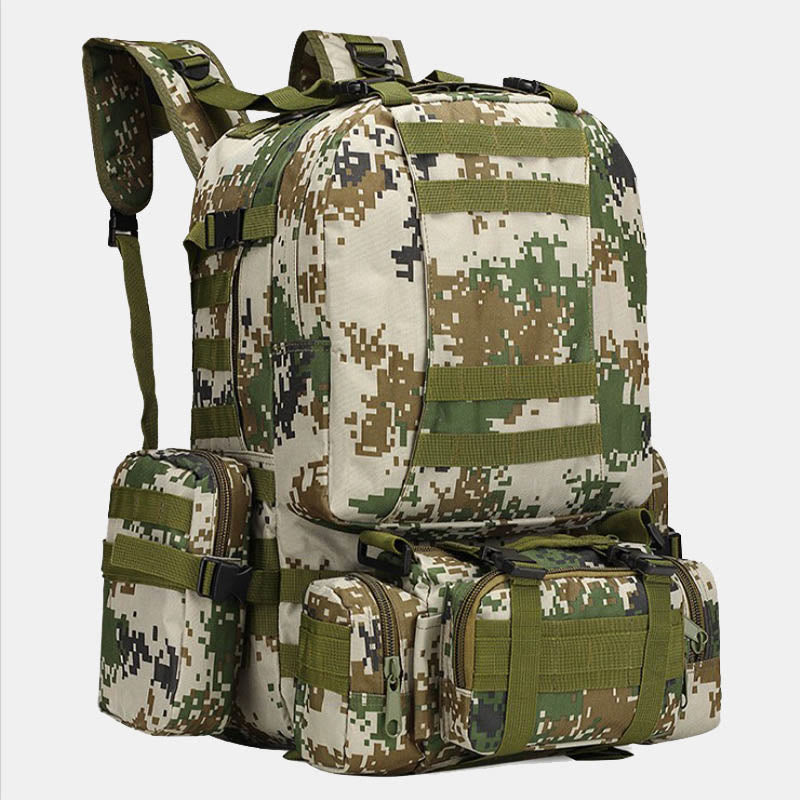 3-IN-1 Hunting Backpack Large Tactical Camo Bag with Detachable Purse