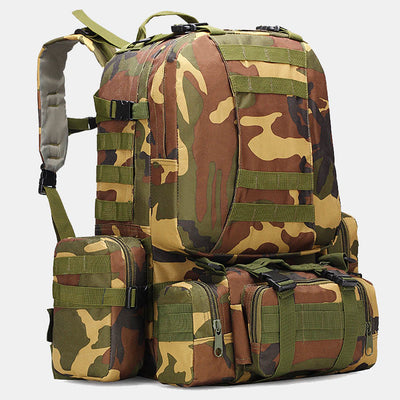 3-IN-1 Hunting Backpack Large Tactical Camo Bag with Detachable Purse