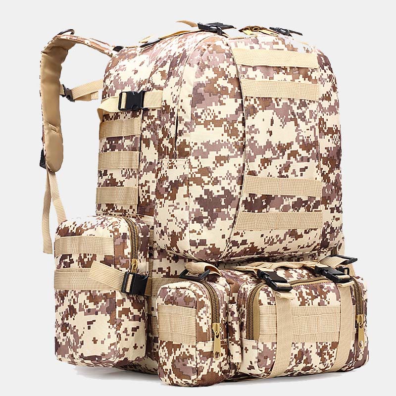 3-IN-1 Hunting Backpack Large Tactical Camo Bag with Detachable Purse