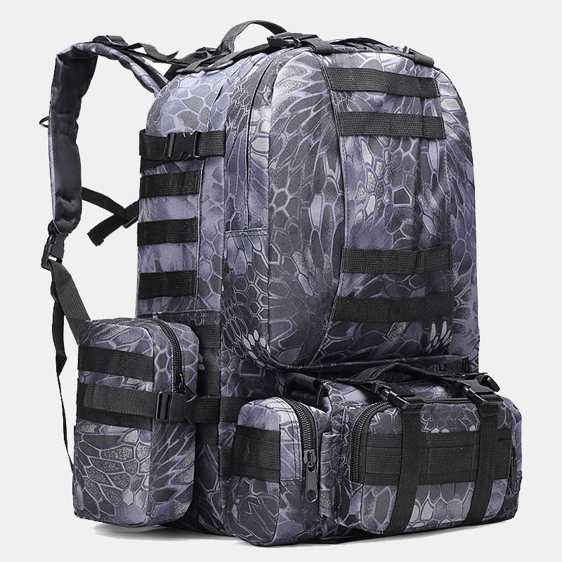 3-IN-1 Hunting Backpack Large Tactical Camo Bag with Detachable Purse