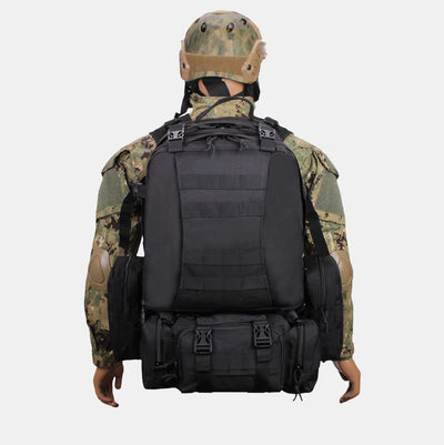 3-IN-1 Hunting Backpack Large Tactical Camo Bag with Detachable Purse