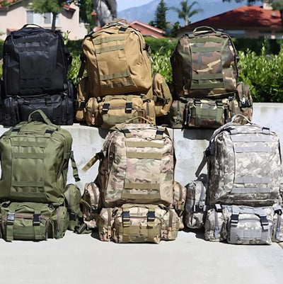 3-IN-1 Hunting Backpack Large Tactical Camo Bag with Detachable Purse