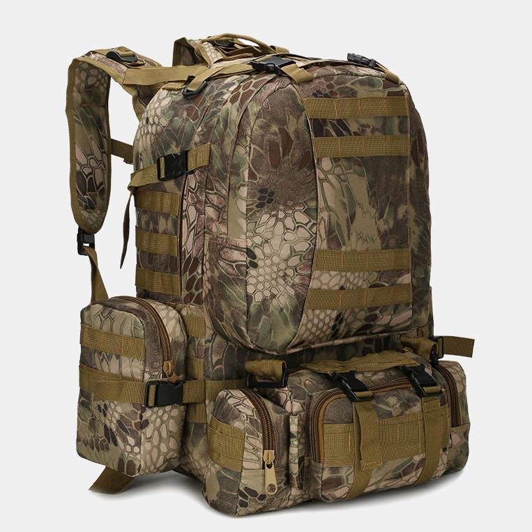 3-IN-1 Hunting Backpack Large Tactical Camo Bag with Detachable Purse