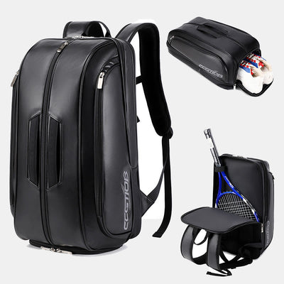 Tennis Backpack for Women Men for Racket Shoes Professional Tennis Bag