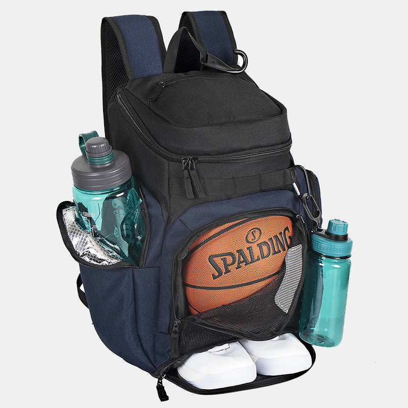 Unisex Soccer Basketball Backpack Sport Backpack with Shoe Compartment