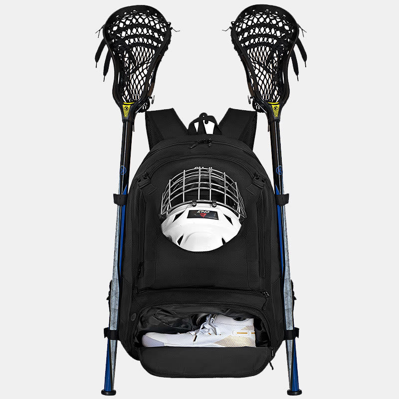 Lacrosse Bag Field Hocket Backpack Sport Bag with Two Stick Holders