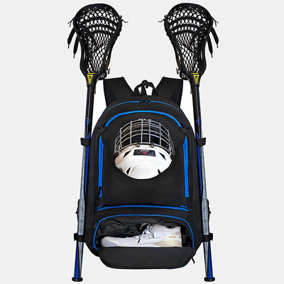 Lacrosse Bag Field Hocket Backpack Sport Bag with Two Stick Holders