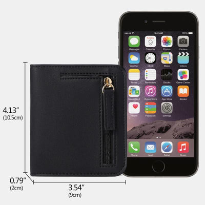 RFID Blocking Slim Bifold Elegant Wallet