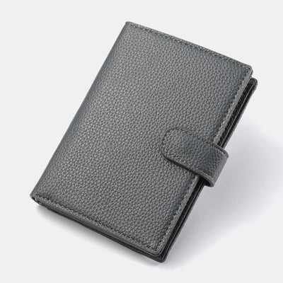 Leather Passport Holder Wallet Card Holder Passport Case