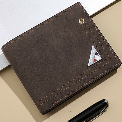 Men's Extra Capacity Slimfold Wallet Passcase Durable Wallets Card Holder