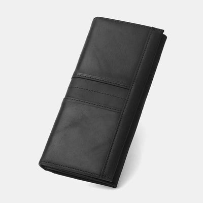 RFID Blocking Anti-theft Genuine Leather Wallet