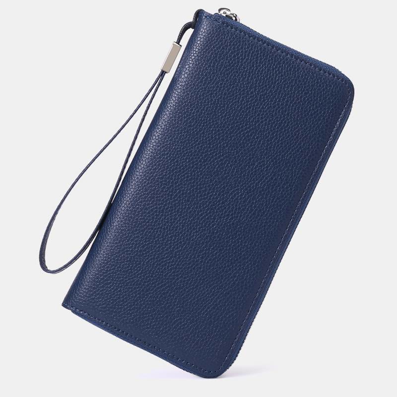 RFID Wallet for Women Large Capacity Card Slot Leather Purse