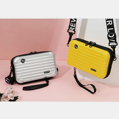 <Shipped within 24 hours> High Capacity Mini Suitcase Crossbody Bag