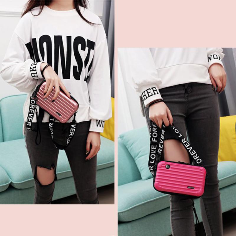 <Shipped within 24 hours> High Capacity Mini Suitcase Crossbody Bag